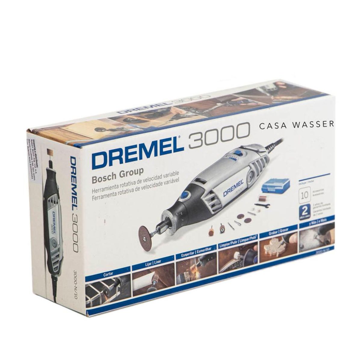 DREMEL - Dremel 3000-n/10 (10 Accesorios) Envío Gratis