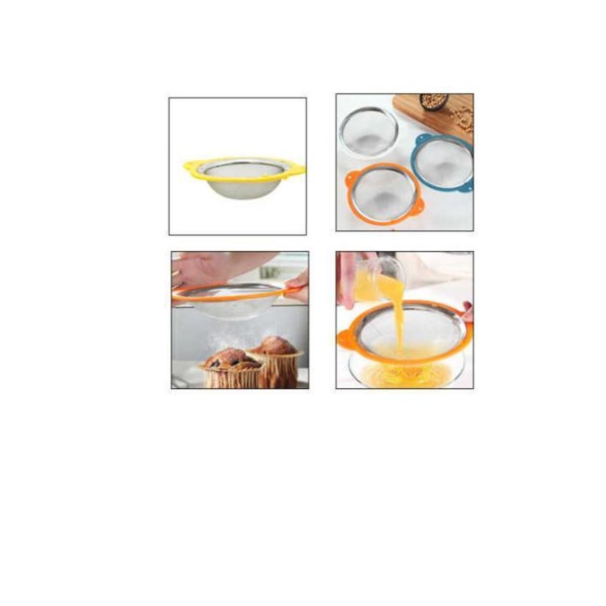 GENERICO - Colador Plástico Malla 18cm