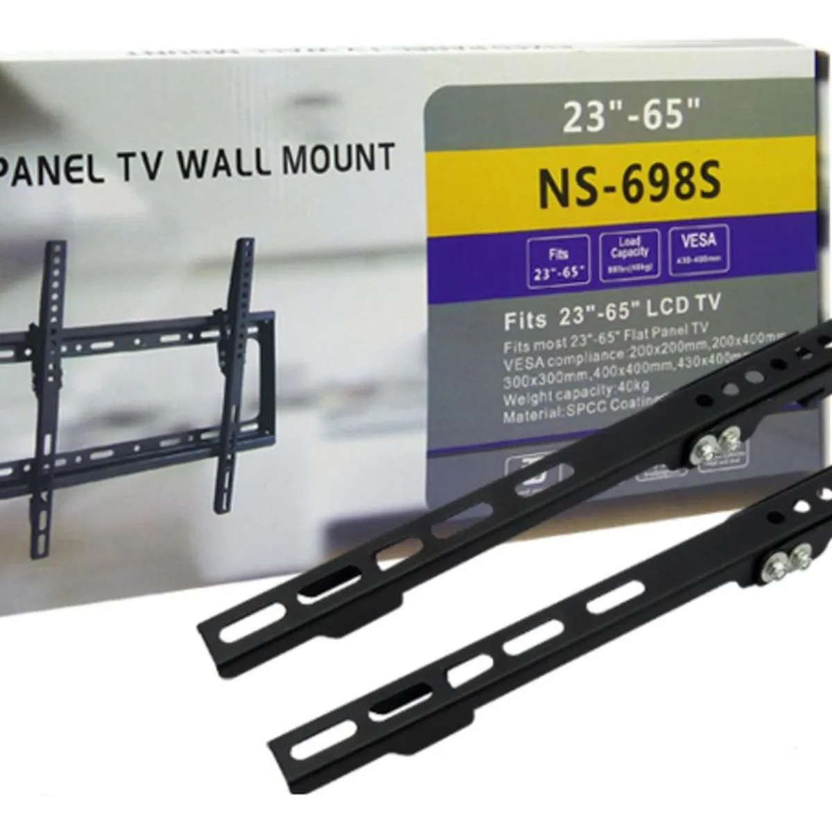 IMPORTCLICK - Soporte TV 23” - 65” Inclinación 40 KG