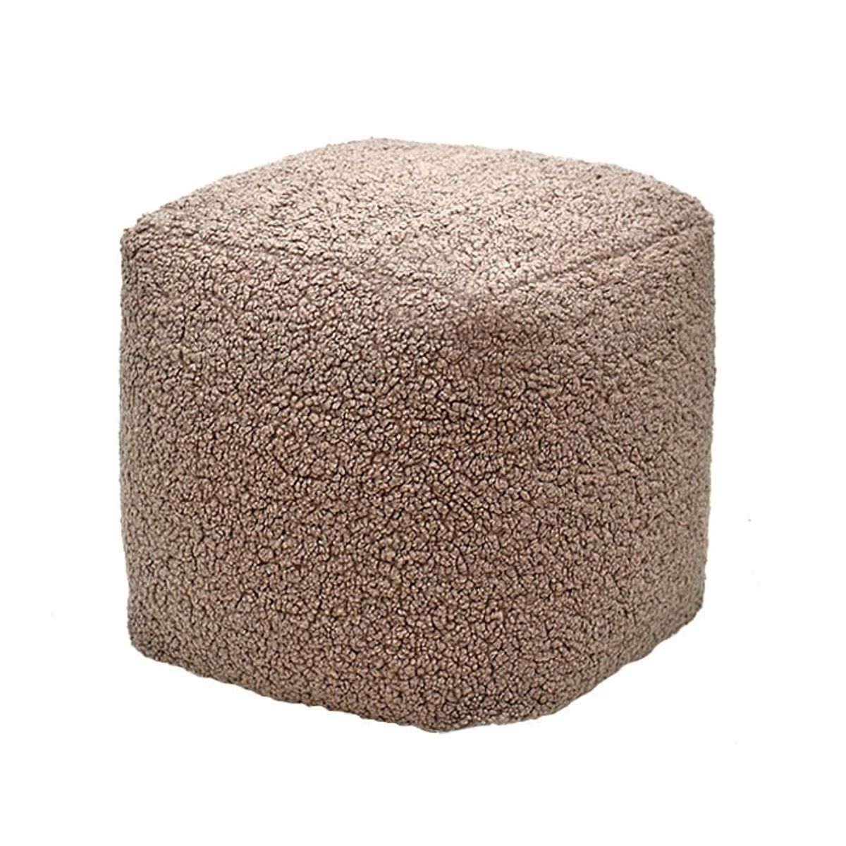 GENERICO - Pouff Cuadrado Café 2024