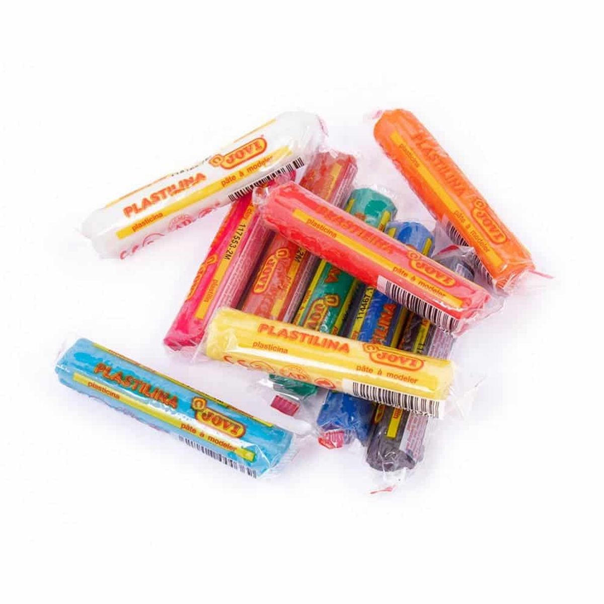 JOVI - Set de 10 Barras de Plastilina 15g Colores Jovi