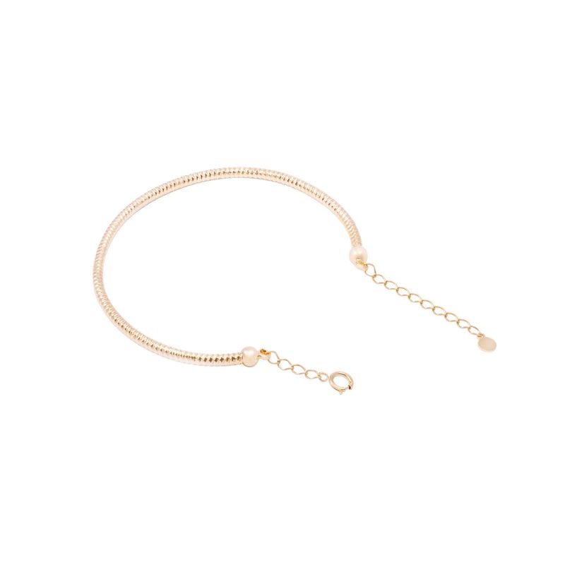 JB JOYAS BARON - Pulsera Oro Amarillo 18kt Esclava Serpiente