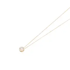 JB JOYAS BARON - Collar Oro Amarillo 18kt Punto de Luz Circonita