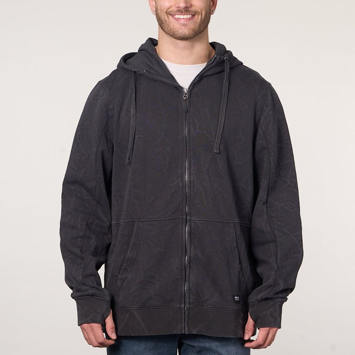 POLEMIC - Poleron Franela procesado Full Zipper wi7700 Polemic