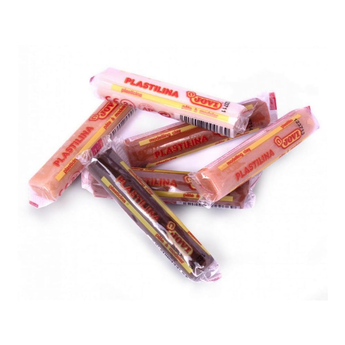 JOVI - Set de 6 Barras de Plastilina 15g Colores Multicultural Jovi