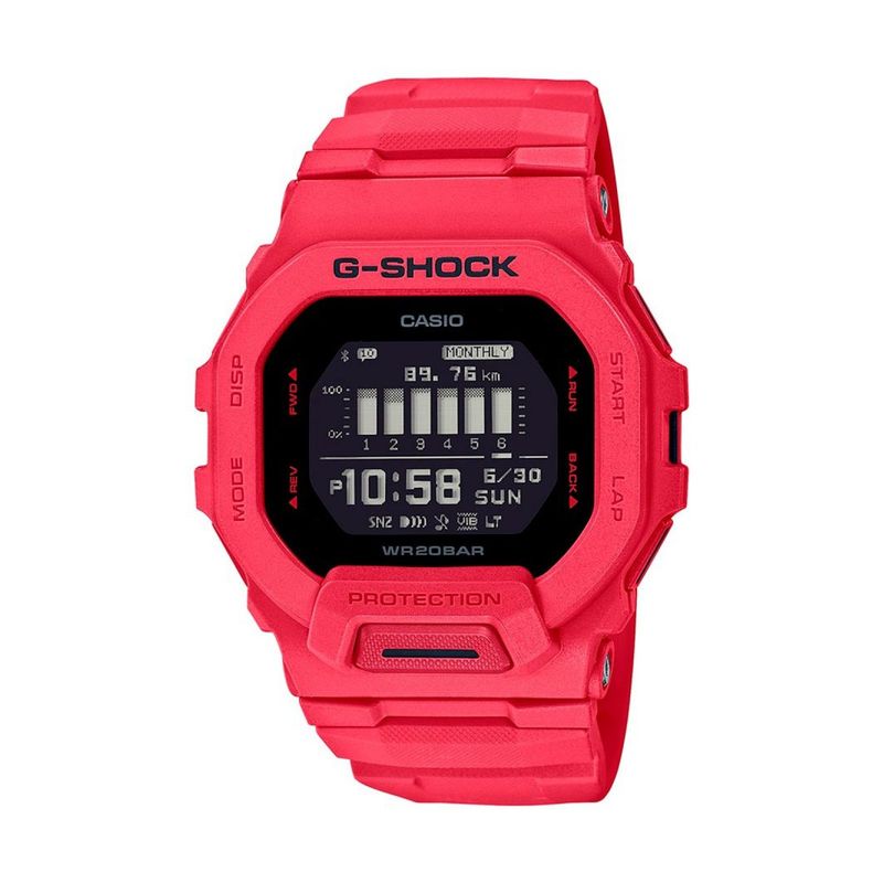 CASIO - Reloj Casio  GBD-200RD-4DR rojo hombre