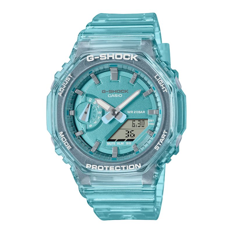 CASIO - Reloj Casio  GMA-S2100SK-2ADR celeste mujer