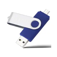 GENERICO - Pendrive OTG USB y Micro USB Booteable 4GB Para TV Y Musica