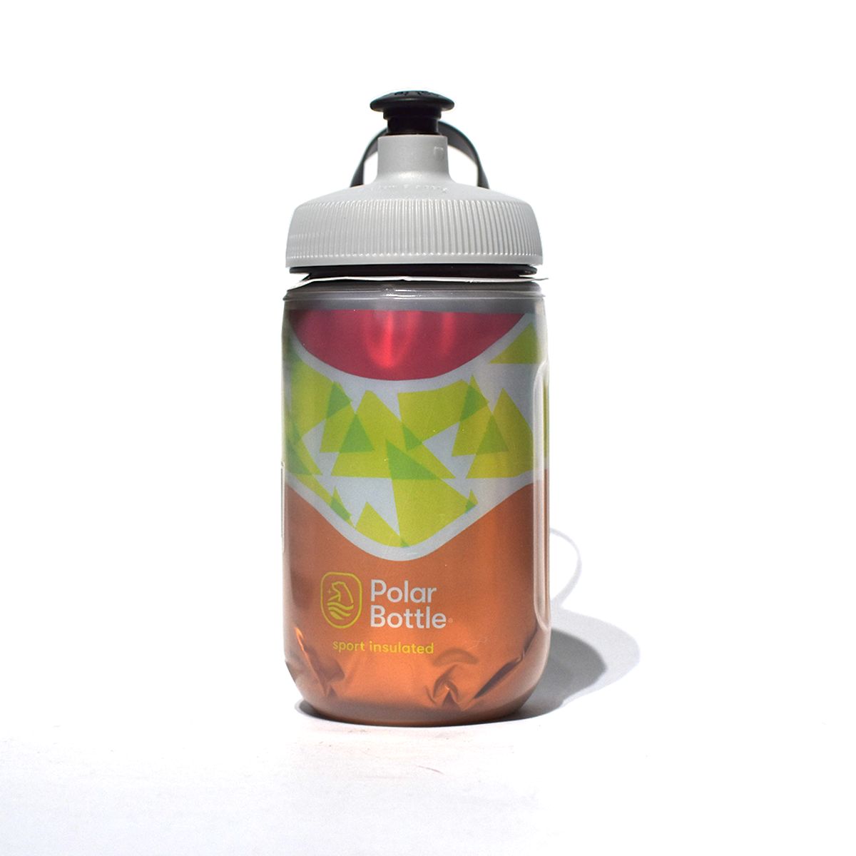 POLAR BOTTLE - Botella sport insulated 350ml daybreak tiger orange