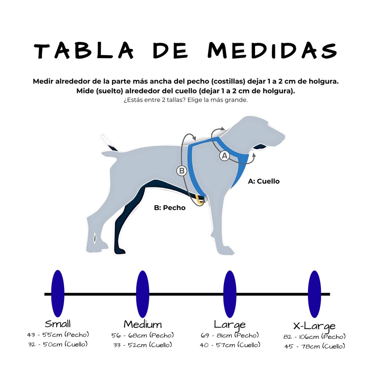 GENERICO - Arnés Anti-Tirones Acolchado Perros - Negro S