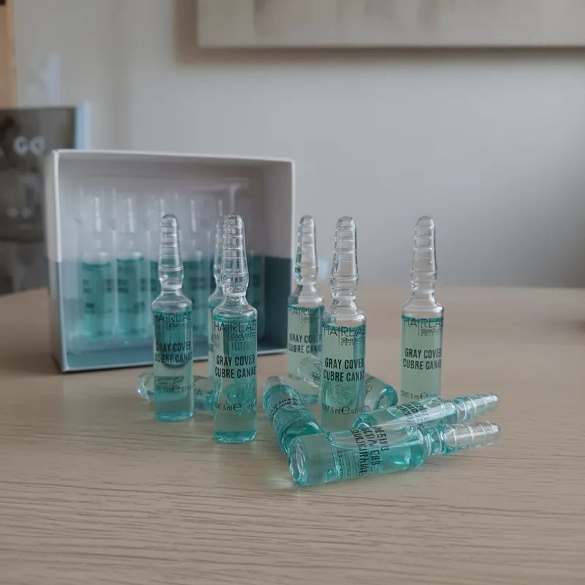 SALERM - Salerm Ampollas Cubre Canas Alta Cobertura Gray Cover 12x5ml-