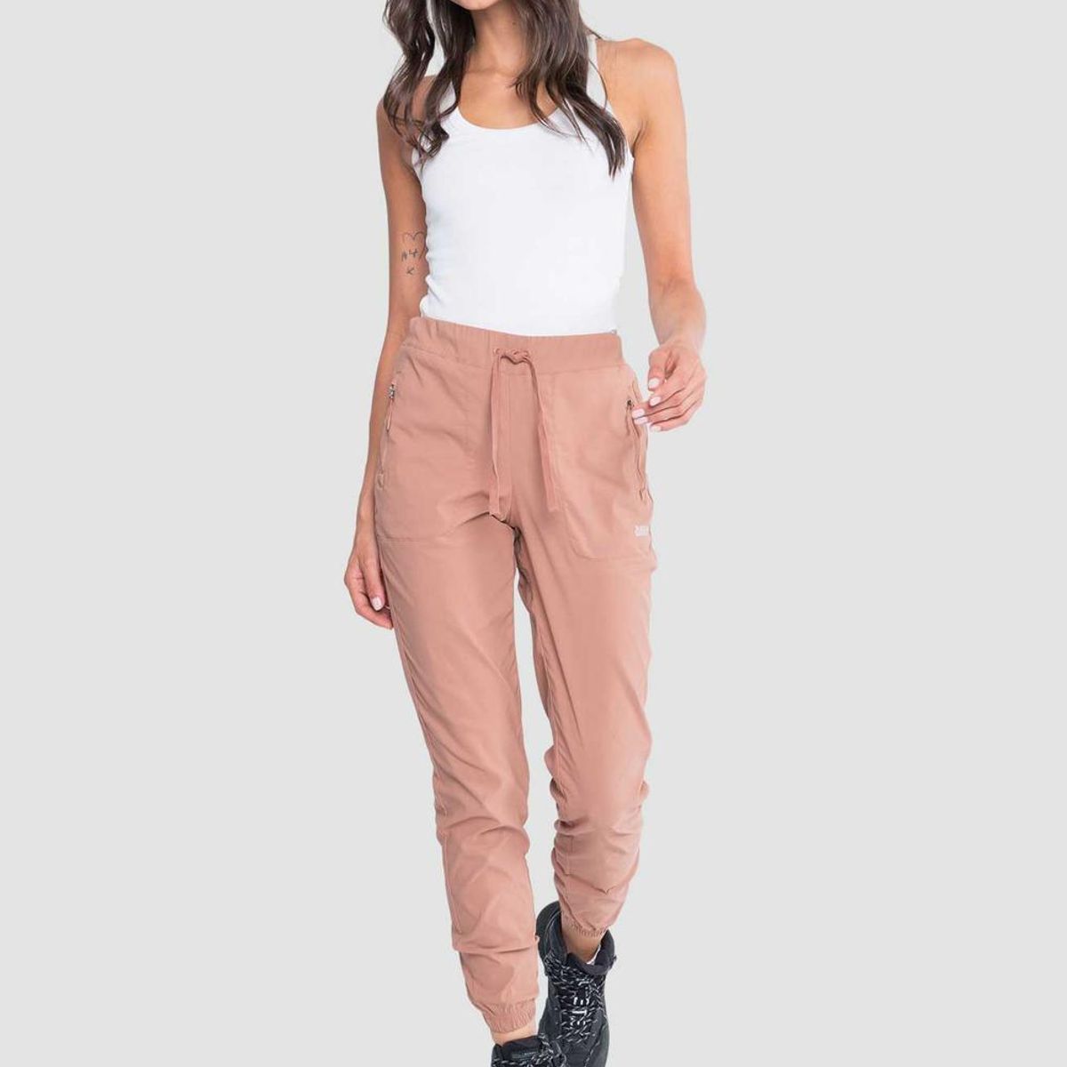 KAYA UNITE - Pantalón Mujer Hiking Terracota