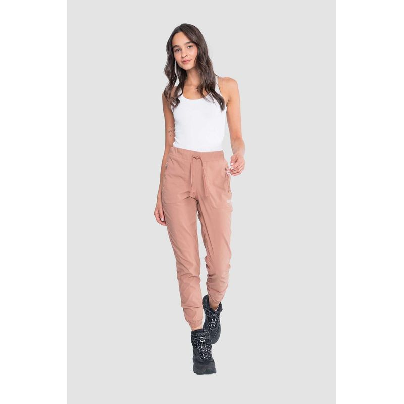 KAYA UNITE - Pantalón Mujer Hiking Terracota
