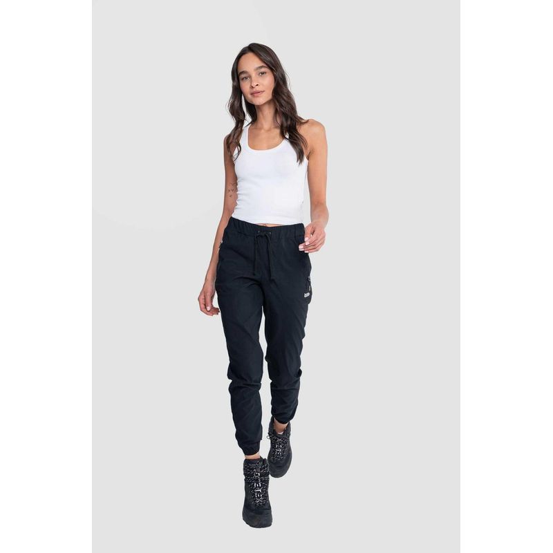 KAYA UNITE - Pantalón Mujer Hiking Negro