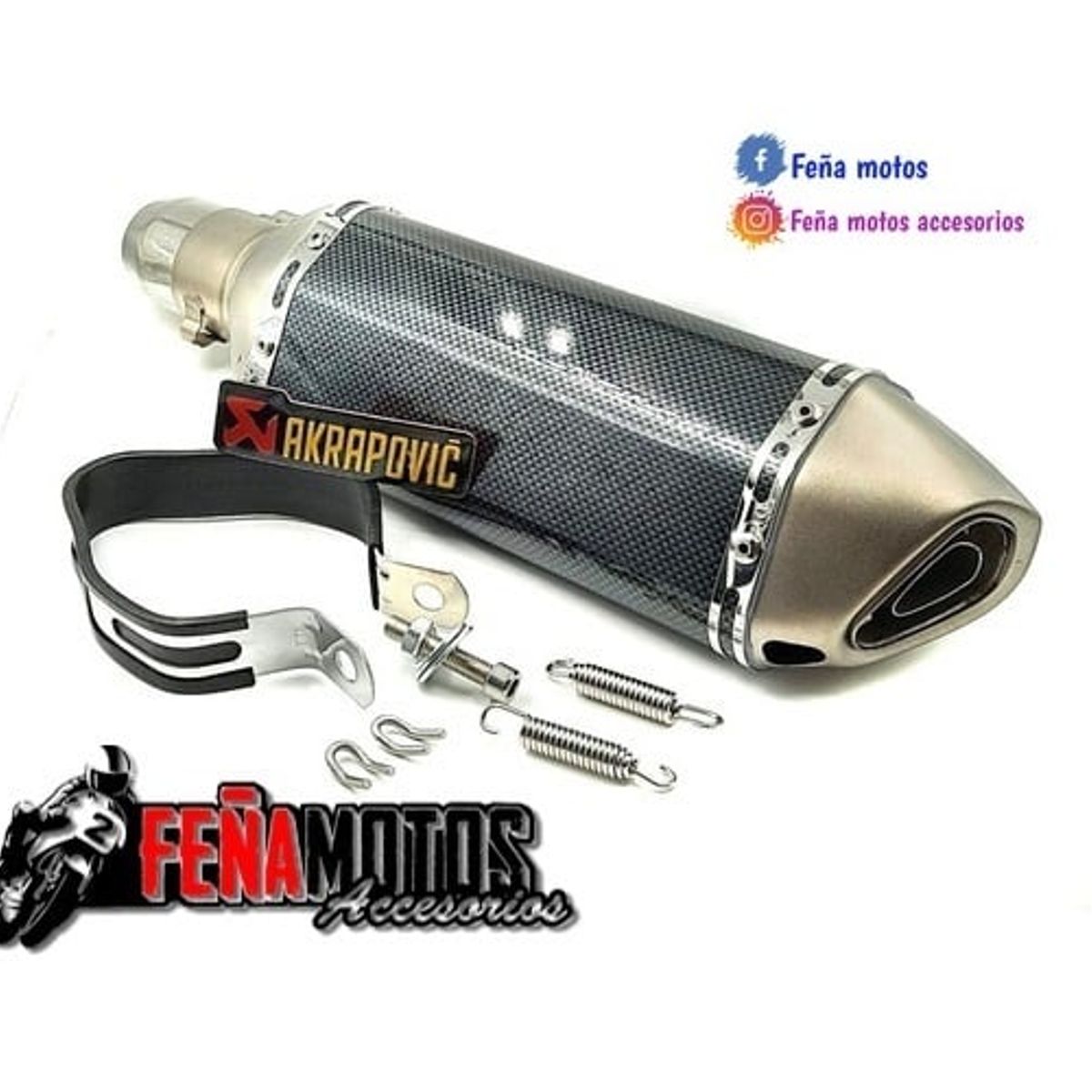 GENERICO - Escape para motos Akrapovic AAA