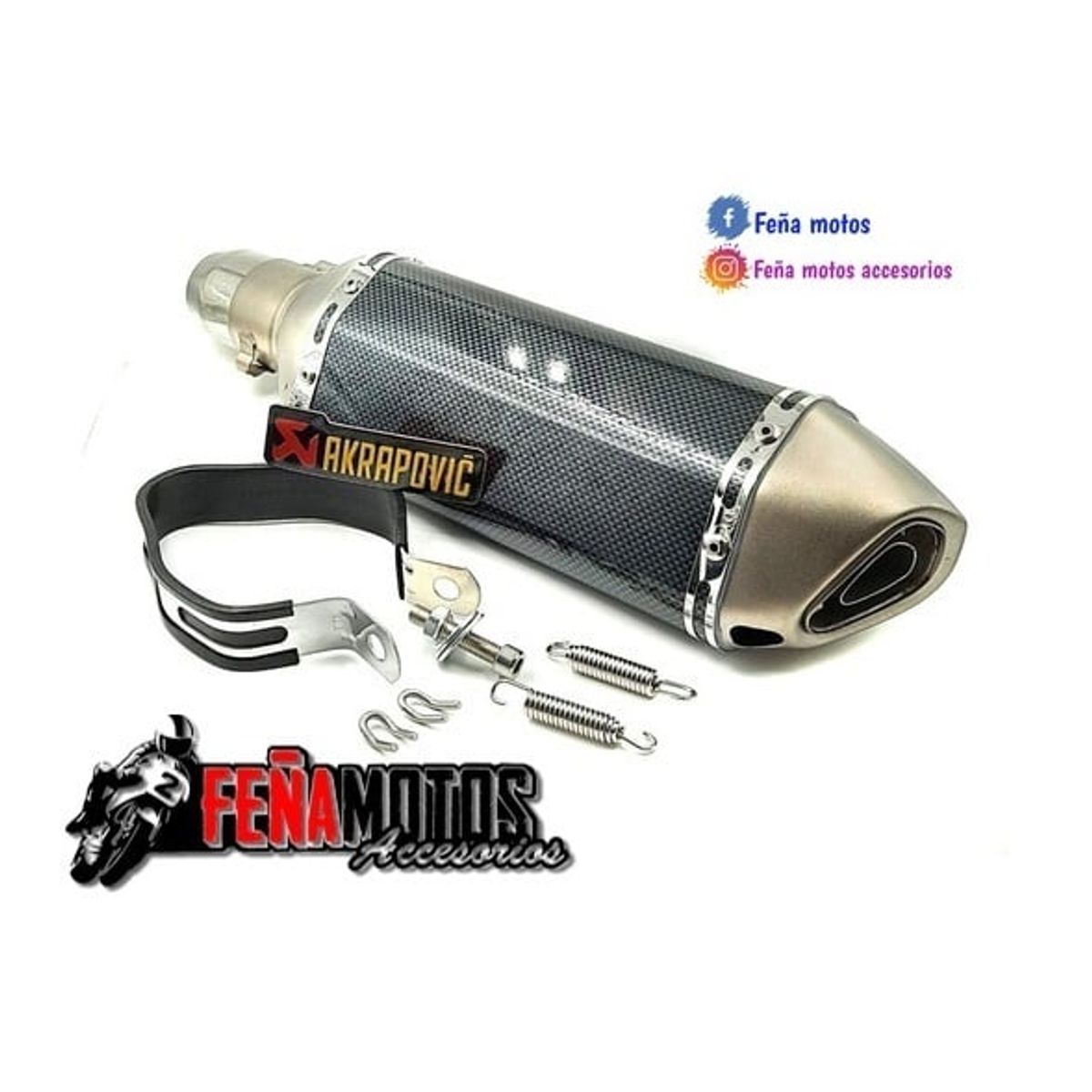 GENERICO - Escape para motos Akrapovic AAA