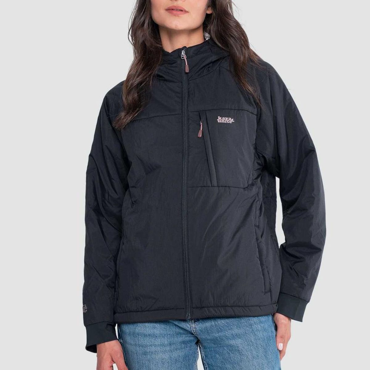 KAYA UNITE - Chaqueta Mujer FELLEX® Ultraliviana Aysen - Negra