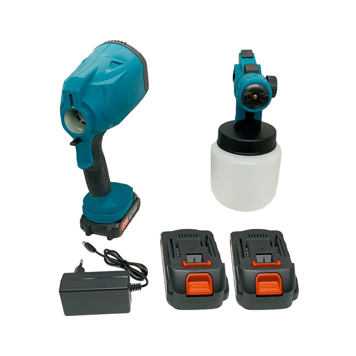 GENERICO - Pistola de pintura Inalámbrica 2 Baterías