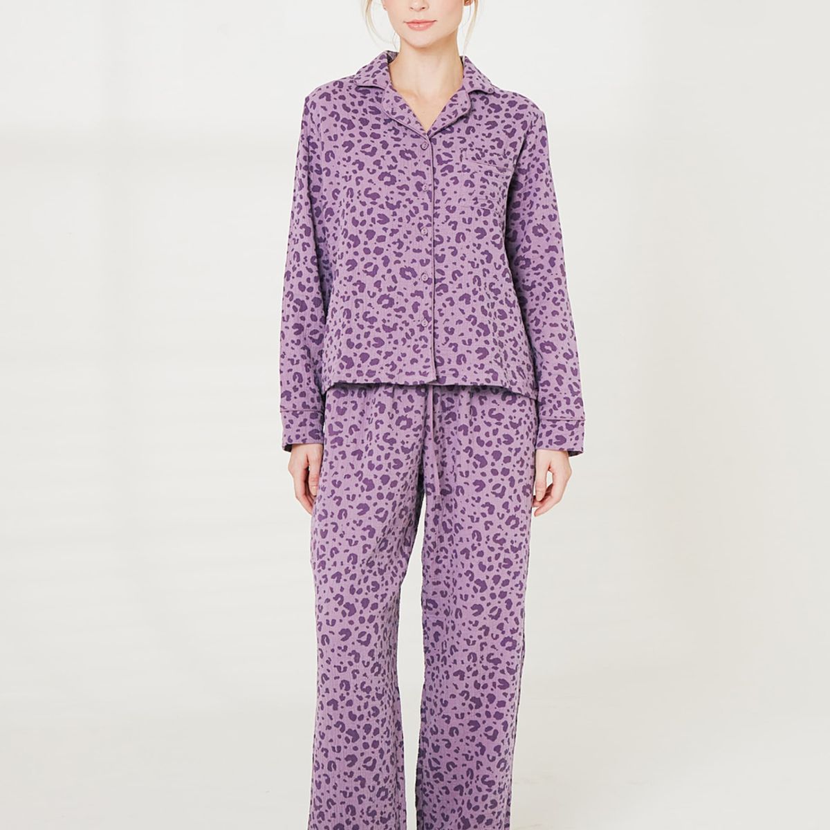 LOUNGE - Pijama Mujer Dreamy Animal Print LOUNGE