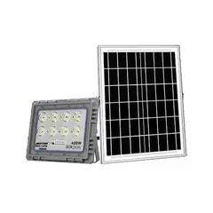 GENERICO - Foco Led Con Panel Solar Reflector 400w Jortan