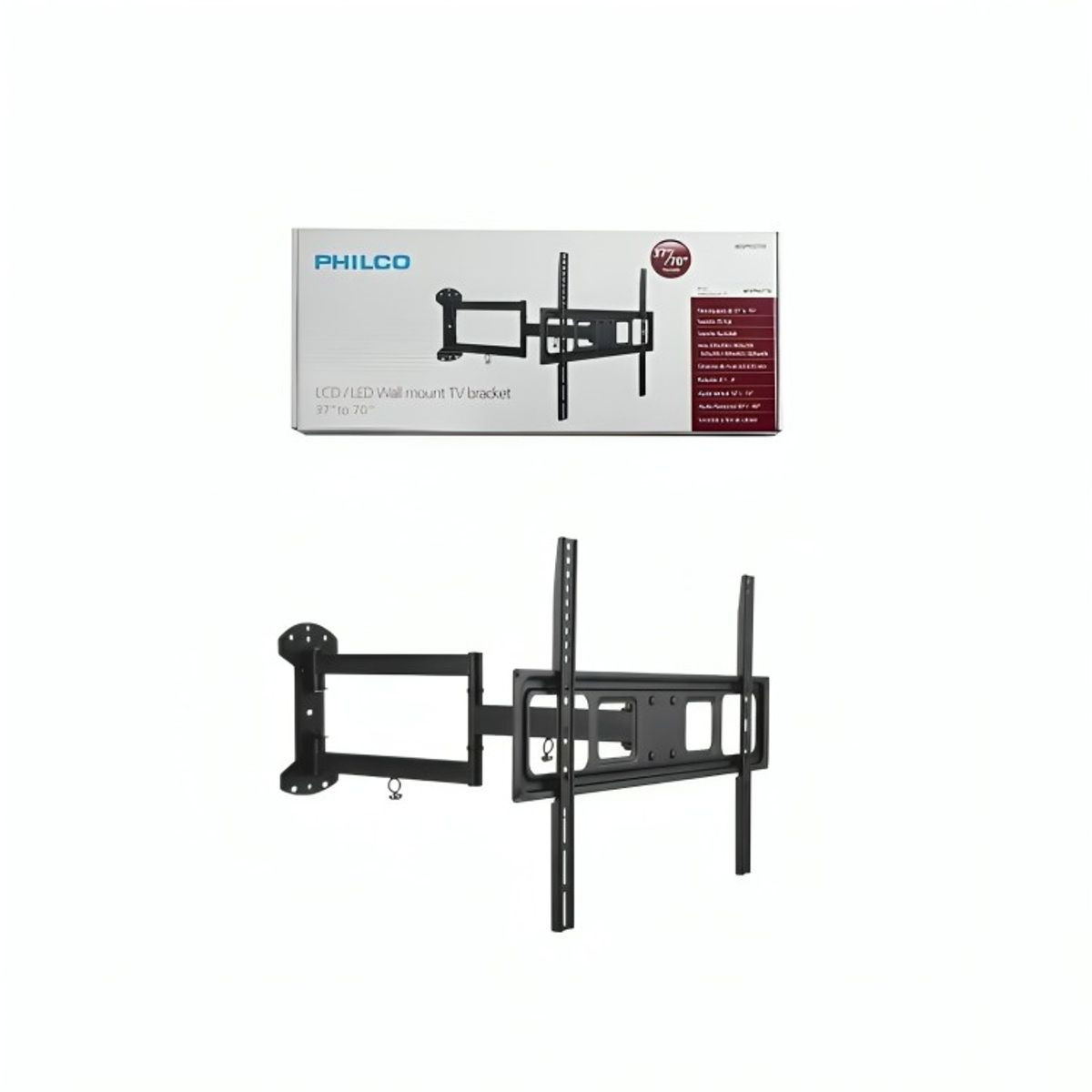 PHILCO - SOPORTE LCD - LED PARA 37 A 70 PULGADAS CON 3 ARTICULACIONES.