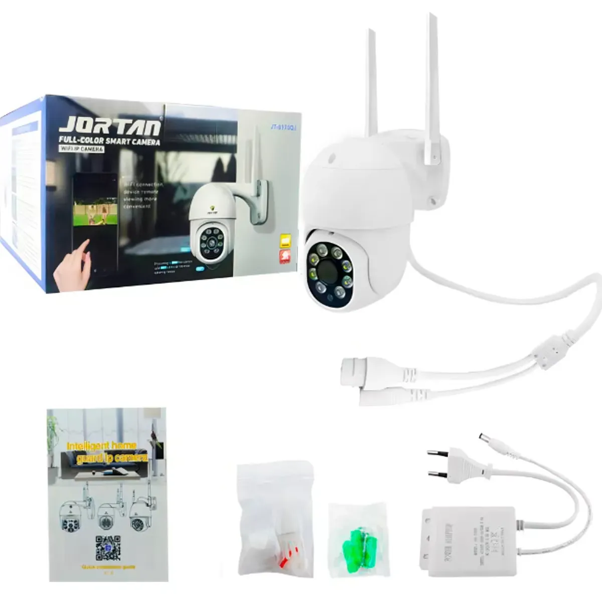 ARTIHOGAR - Cámara de Seguridad  Domo WiFi Ip HD 1080P Jortan