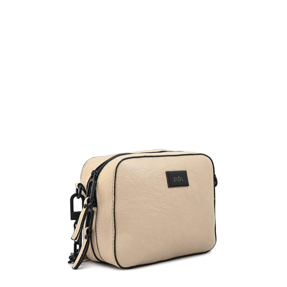 ZIOL - Cartera bandolera nicki pequeña blanco crudo