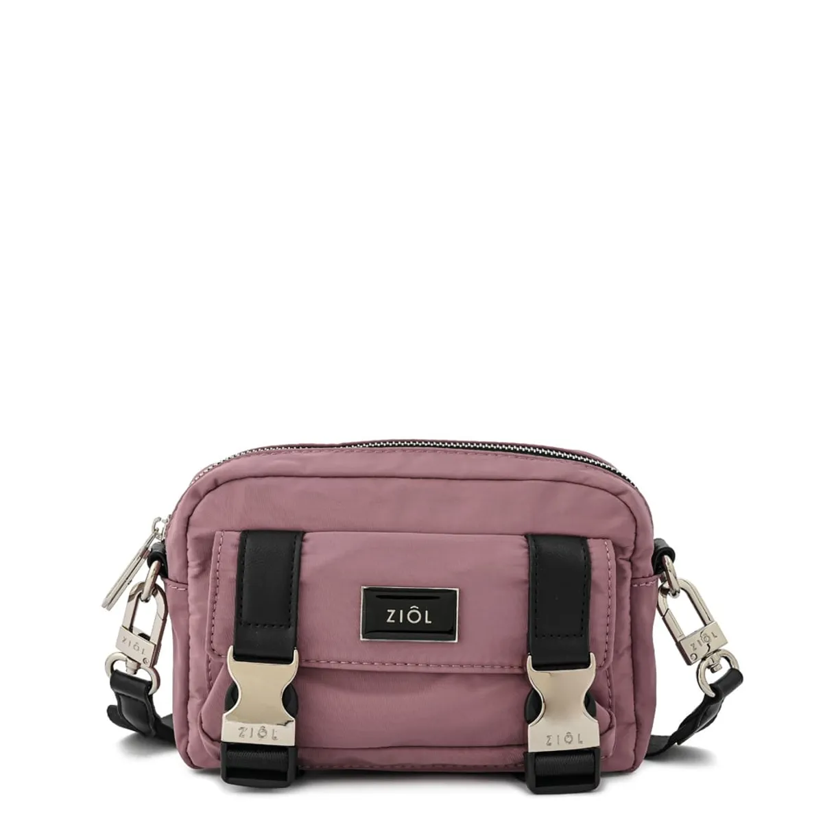 ZIOL - Cartera bandolera diana pequeña rosa viejo