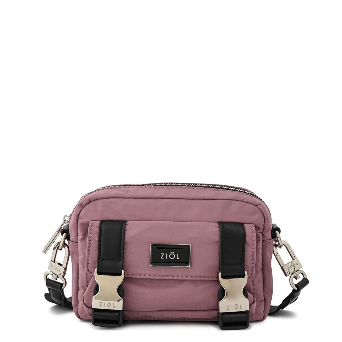 ZIOL - Cartera bandolera diana pequeña rosa viejo