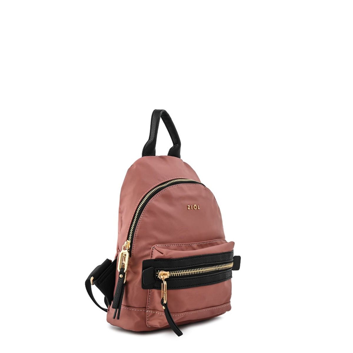 ZIOL - Mochila clau pequeña rosa viejo