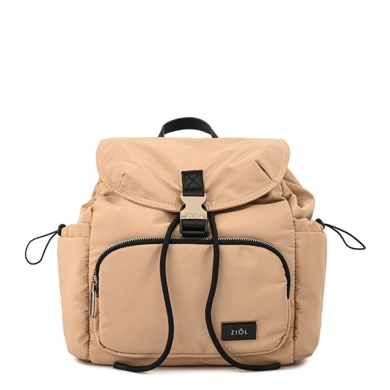 ZIOL - Mochila mediana luna beige