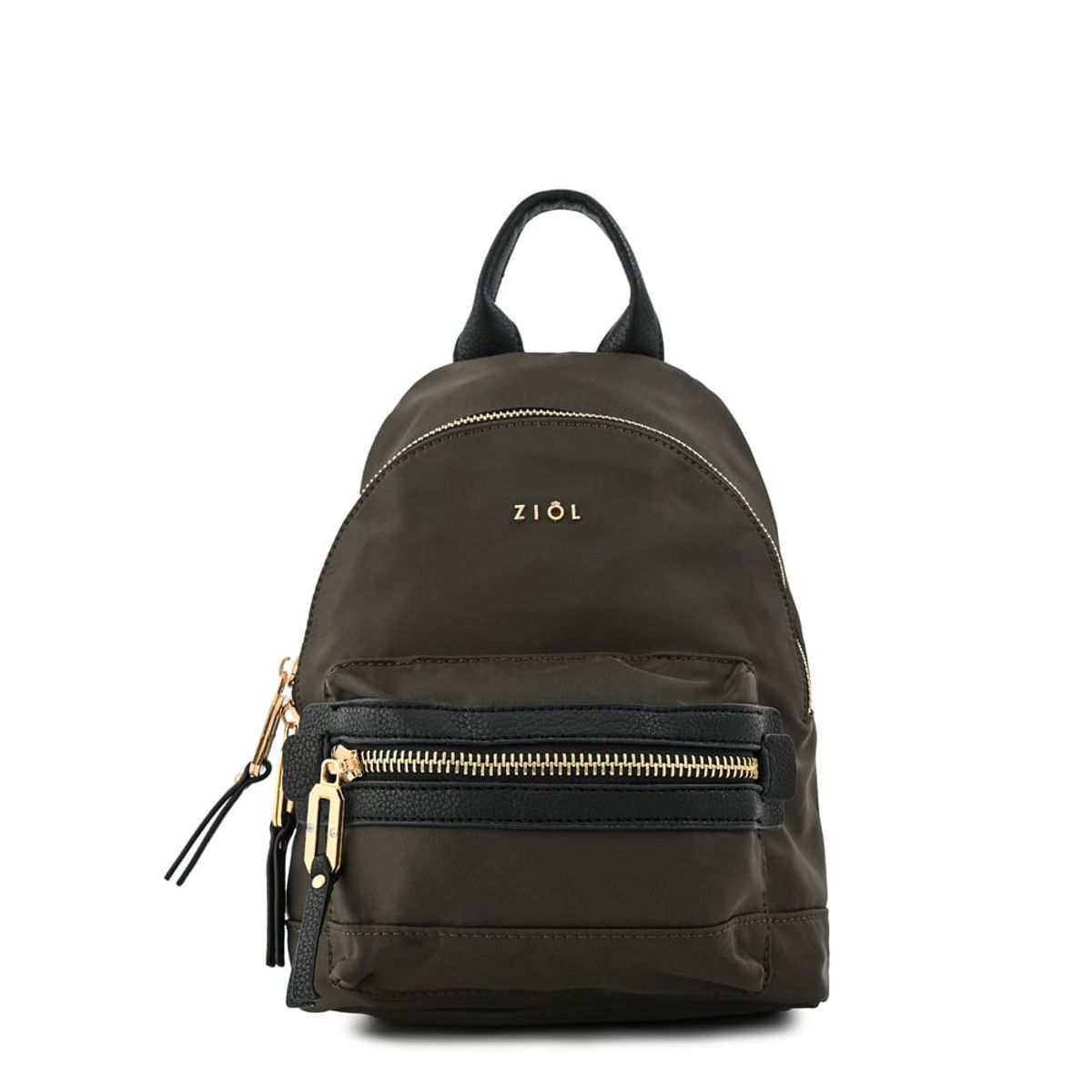 ZIOL - Mochila clau pequeña verde oliva