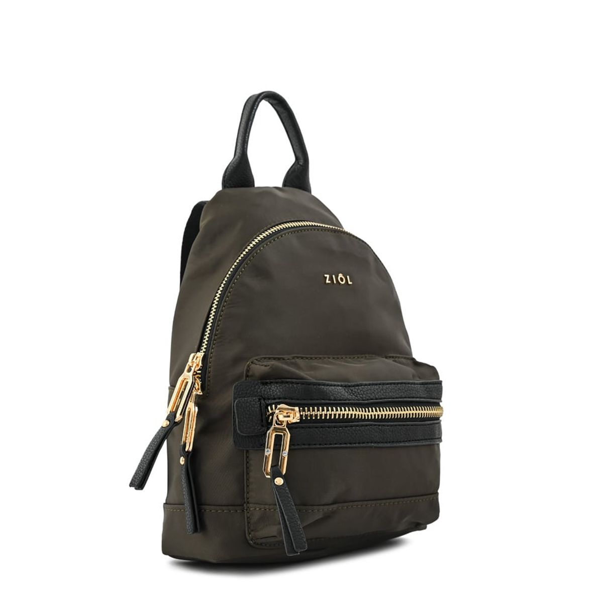 ZIOL - Mochila clau pequeña verde oliva