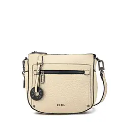 ZIOL - Cartera bandolera mediana dolly blanco
