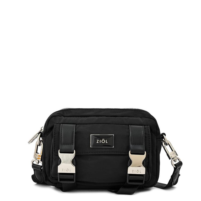 ZIOL - Cartera bandolera pequeña diana negro