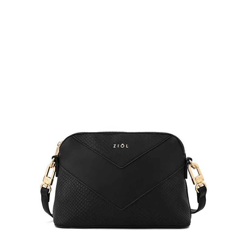 ZIOL - Cartera bandolera pequeña dardy negro