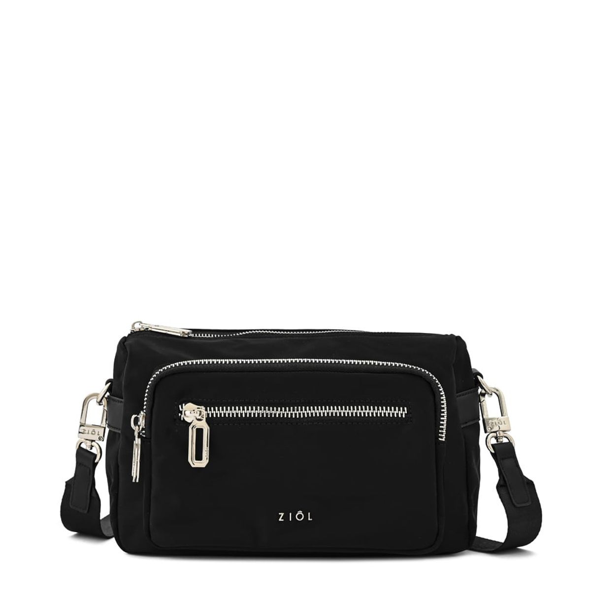 ZIOL - Cartera bandolera ruby mediana negro