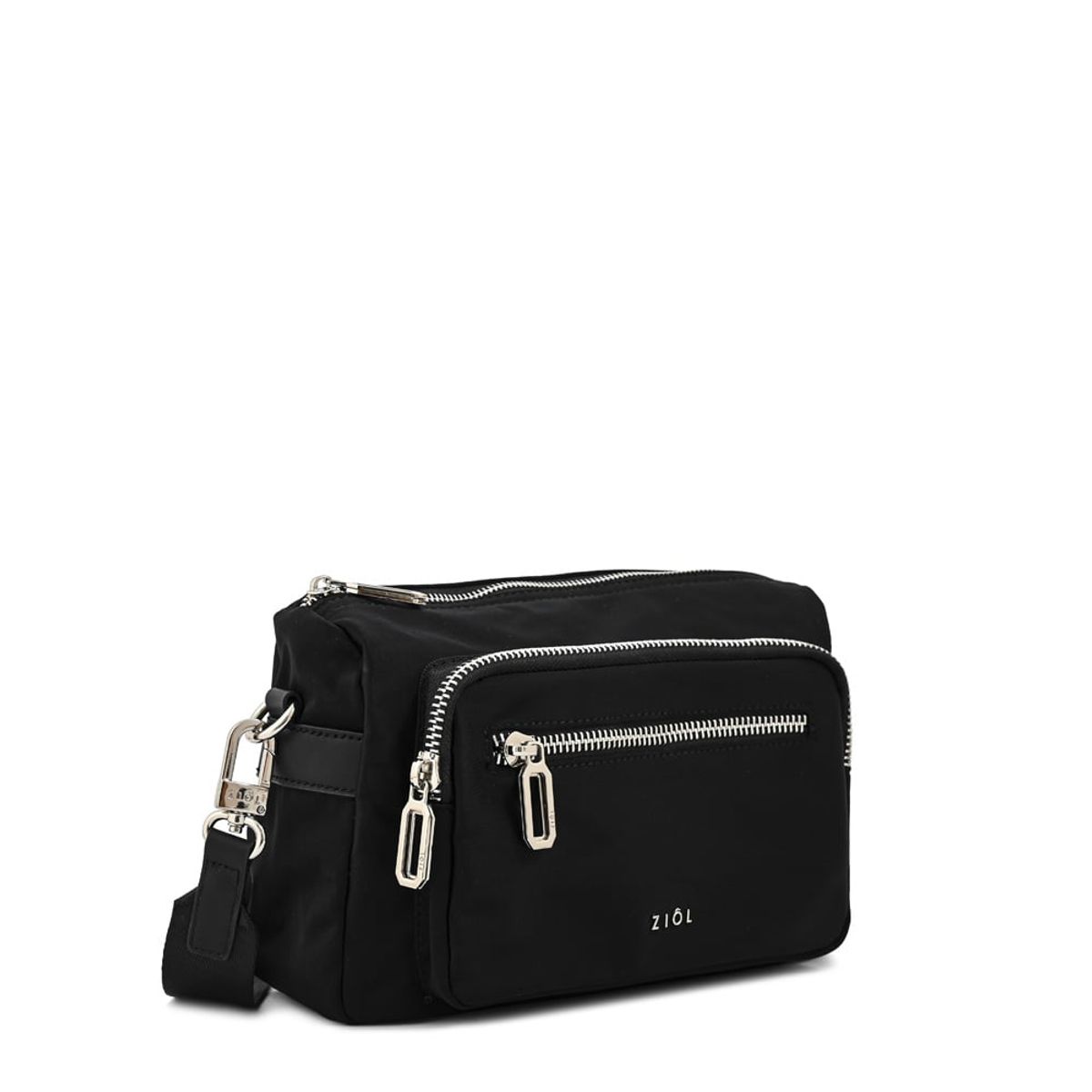 ZIOL - Cartera bandolera ruby mediana negro