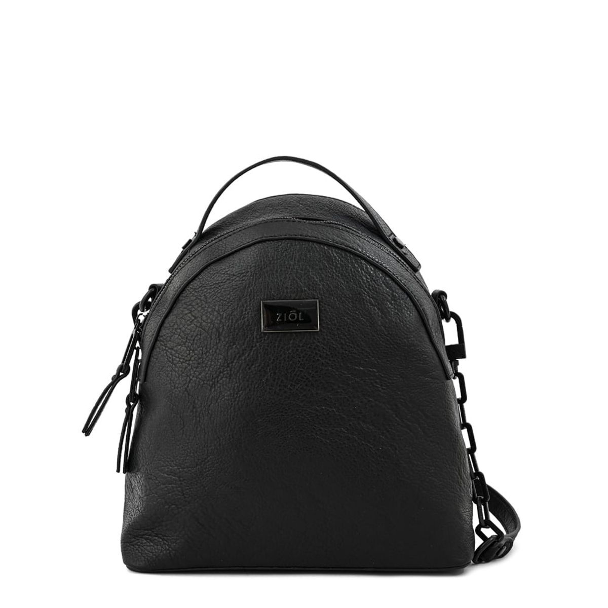ZIOL - Mochila mediana nicki negro