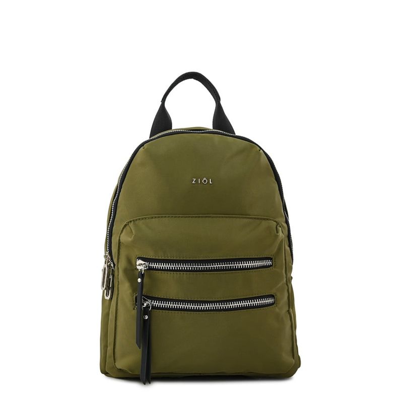 ZIOL - Mochila mediana ruby verde oliva