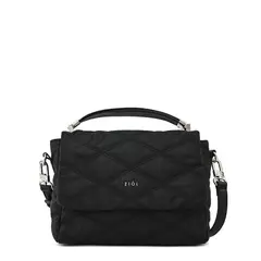 ZIOL - Cartera bandolera con tapa pequeña elvira negro