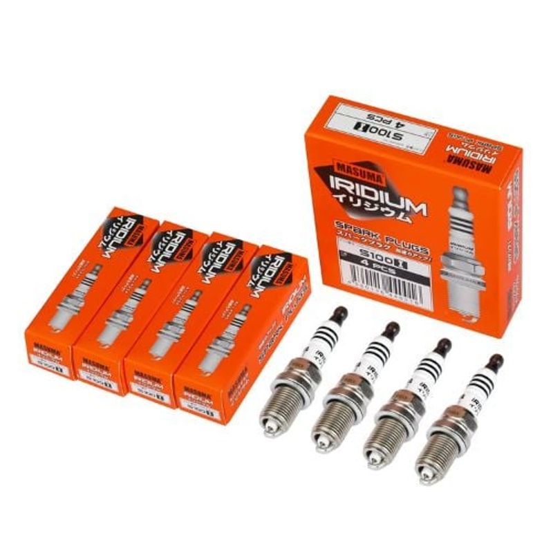 GENERICO - Pack De 4 Bujias Iridium S100i Para Mazda Masuma Japon