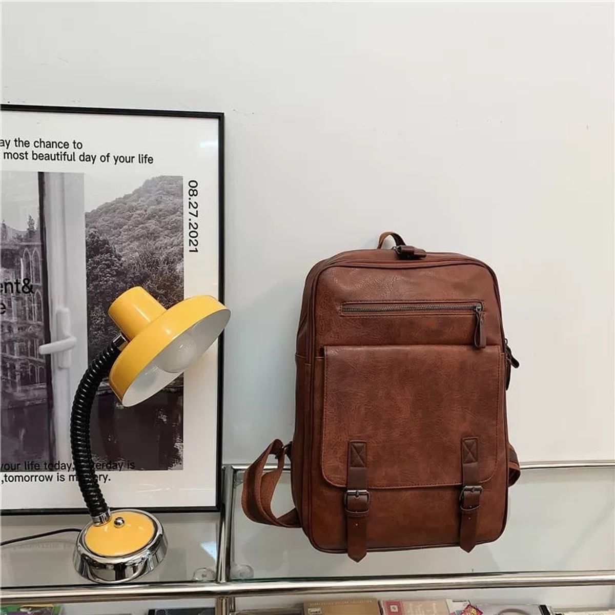 MOMO - Mochila  Urbana 24l Cuerina  Fashion Design