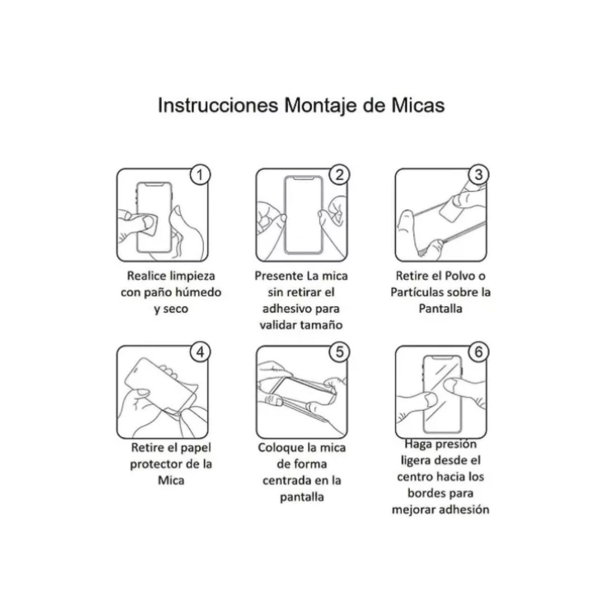 GENERICO - Lamina De Pantalla Completa Para IPhone 15 Pro Max