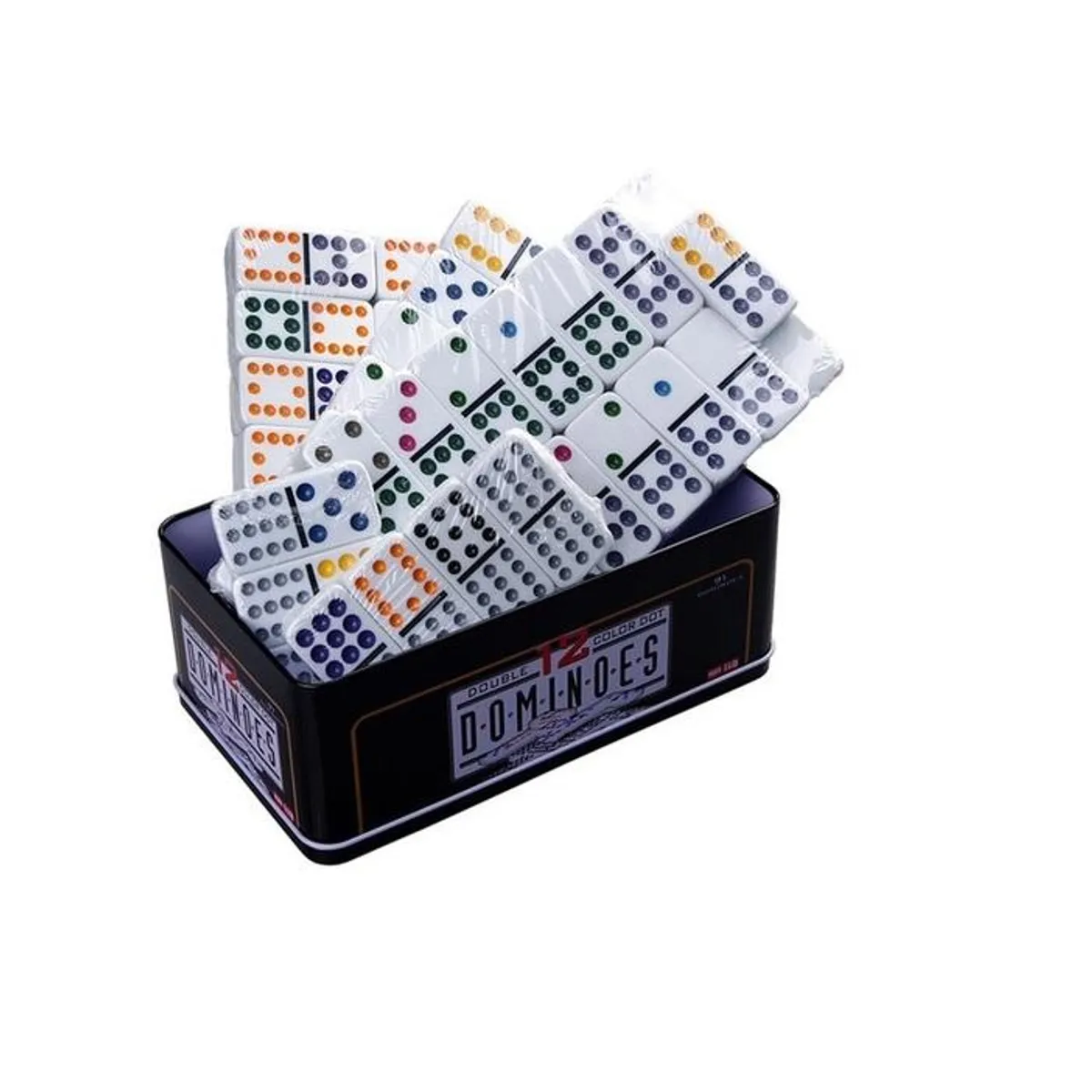 GENERICO - JUEGO DOMINÓ CHANCHO 12