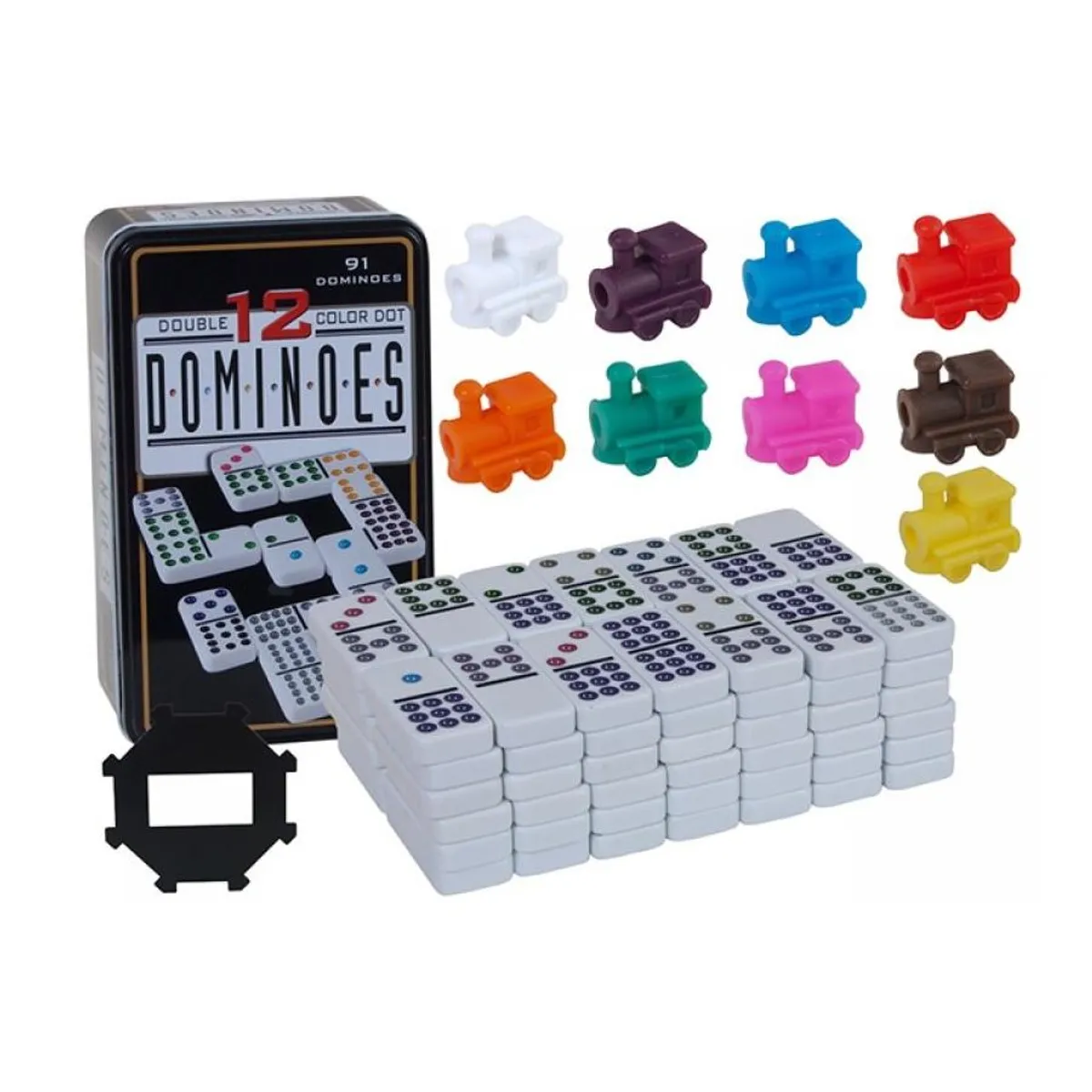 GENERICO - JUEGO DOMINÓ CHANCHO 12