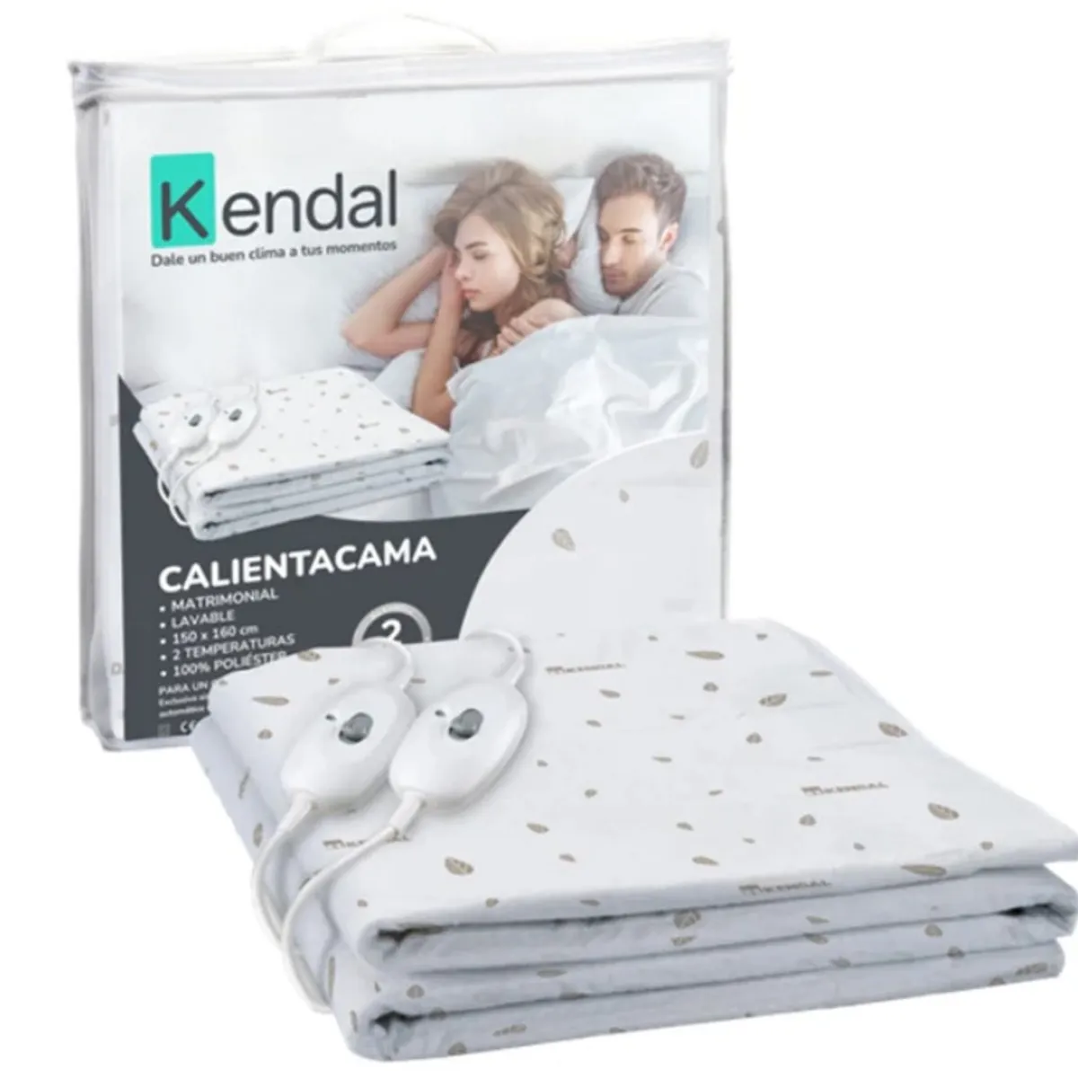 KENDAL - Calientacama 2 Plazas 150x160 cm Kendal 80425