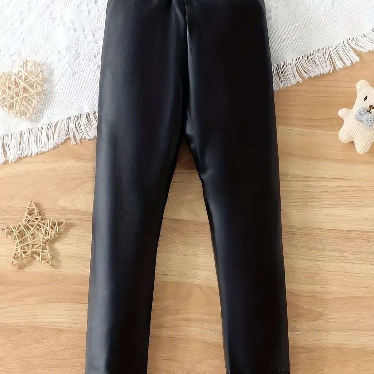 TOPBABY - Calza Niña Ecocuero Forrada con polar