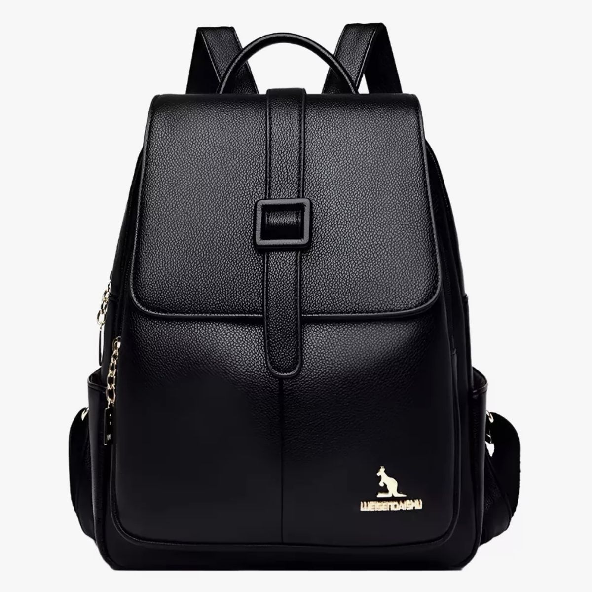 MOMO - Mochila Urbana Cuero Mujer 15l Color Negro