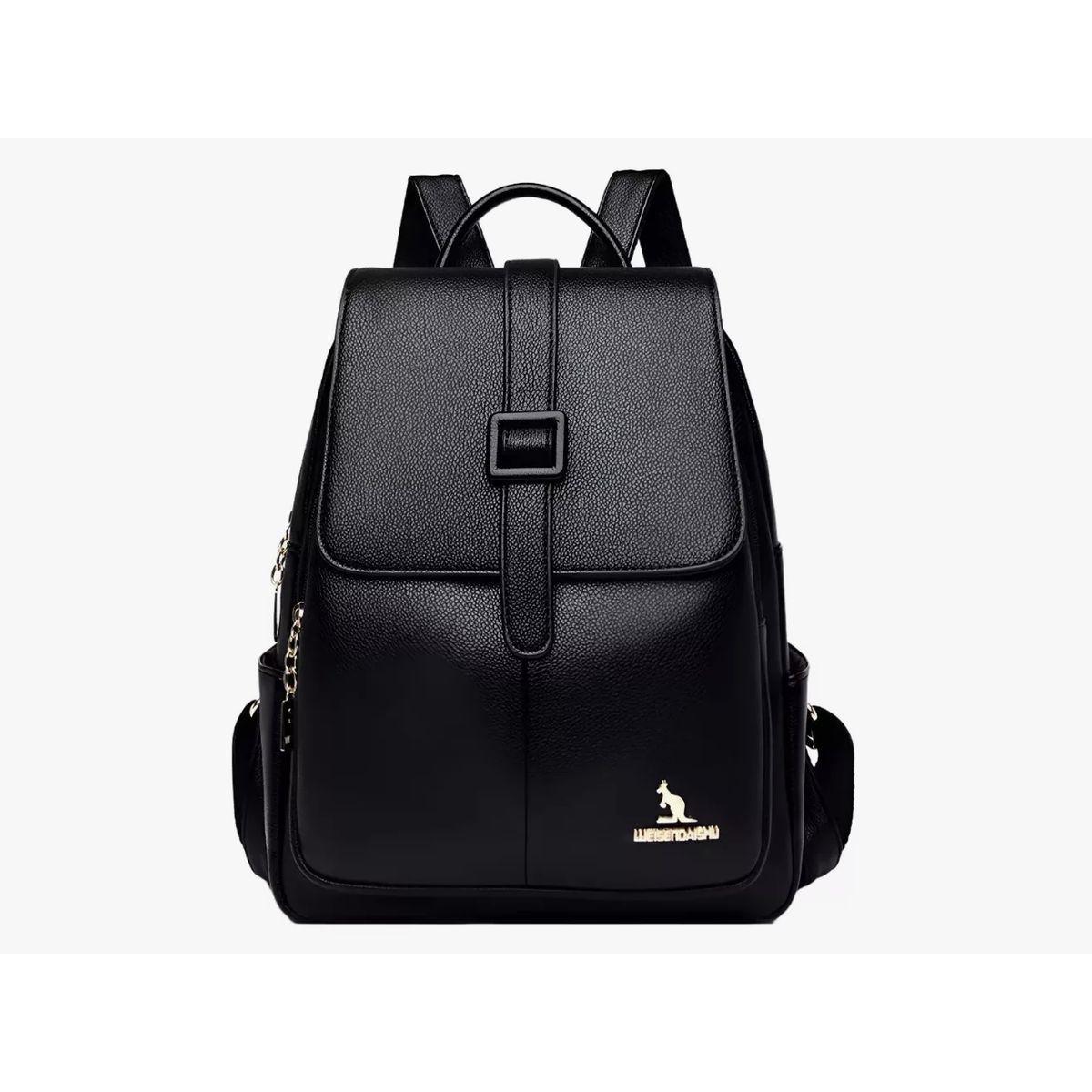 MOMO - Mochila Urbana Cuero Mujer 15l Color Negro